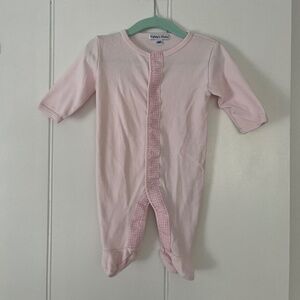 Sippy's Babes Onesie with Ginham Ribbon Trim